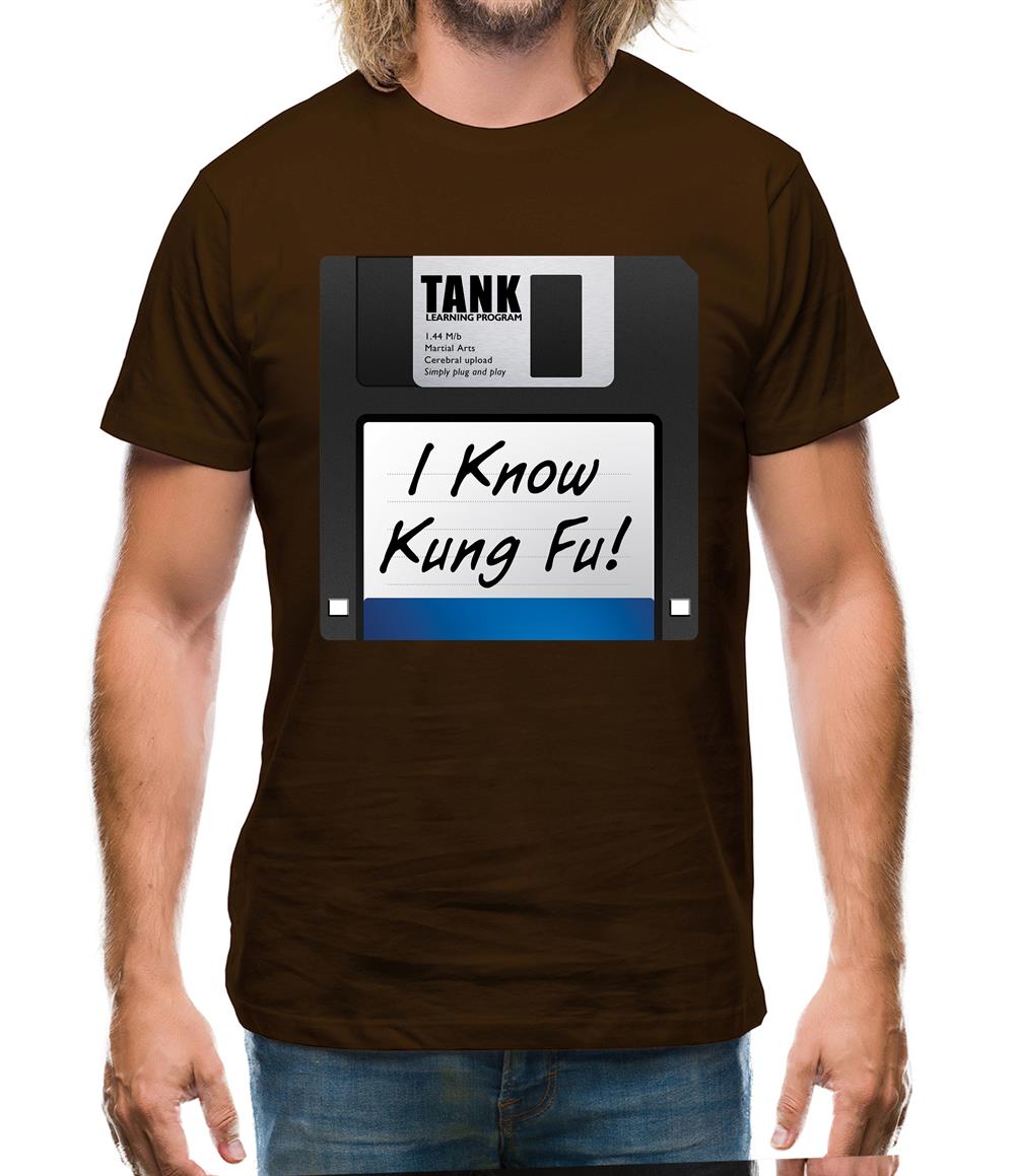 I Know Kung Fu Mens T-Shirt I Know Kung Fu Mens T-Shirt