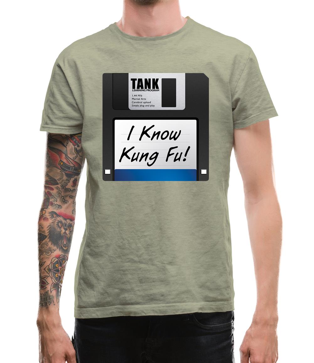 I Know Kung Fu Mens T-Shirt I Know Kung Fu Mens T-Shirt