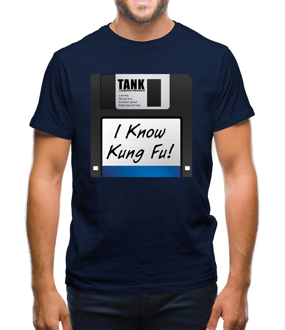 I Know Kung Fu Mens T-Shirt I Know Kung Fu Mens T-Shirt