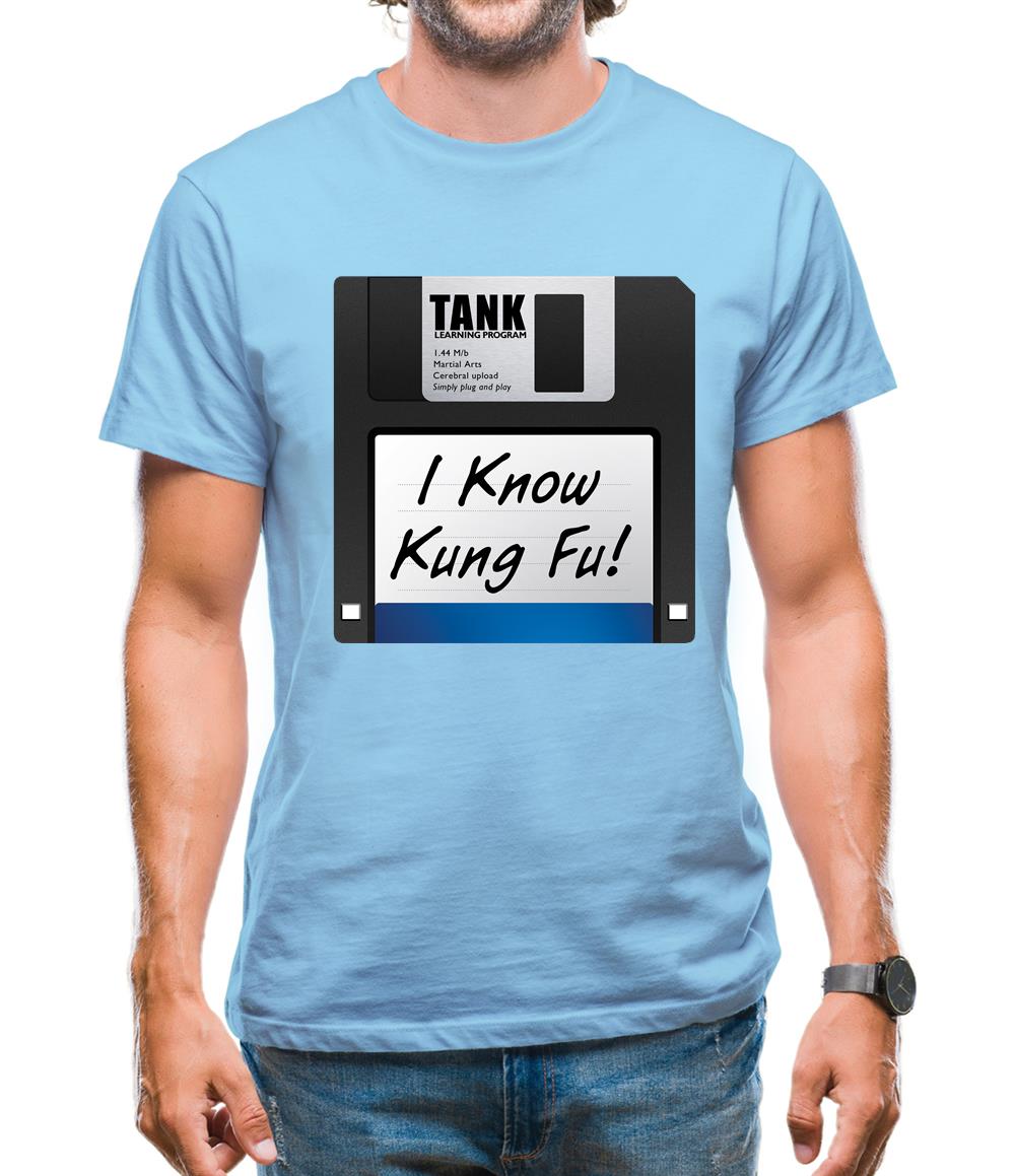 I Know Kung Fu Mens T-Shirt I Know Kung Fu Mens T-Shirt