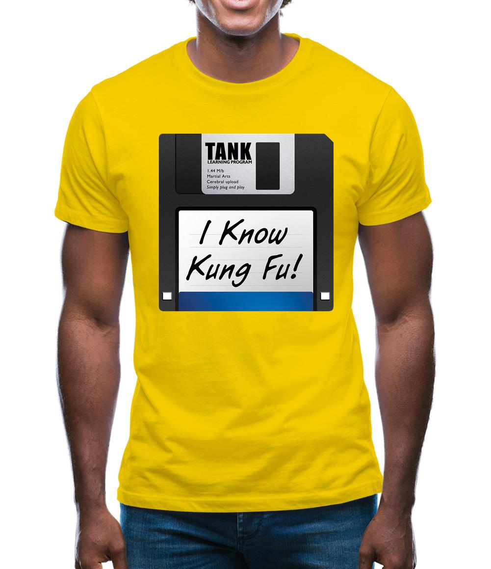 I Know Kung Fu Mens T-Shirt I Know Kung Fu Mens T-Shirt