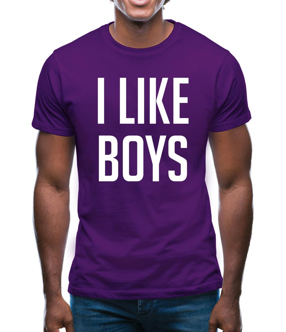 I Like Boys Mens T-Shirt I Like Boys Mens T-Shirt