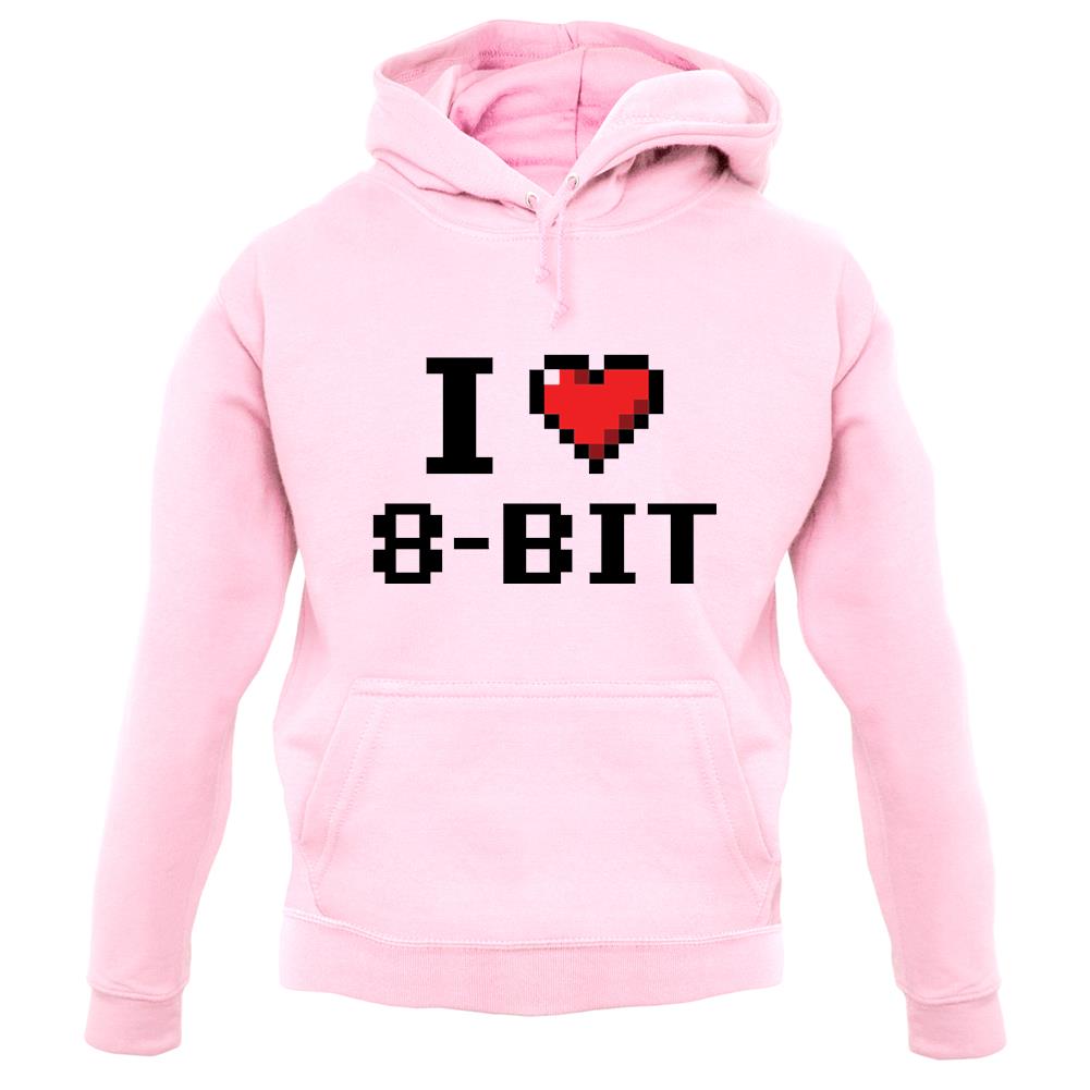 I Love 8-Bit unisex hoodie I Love 8-Bit unisex hoodie