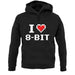 I Love 8-Bit unisex hoodie I Love 8-Bit unisex hoodie