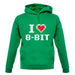 I Love 8-Bit unisex hoodie I Love 8-Bit unisex hoodie