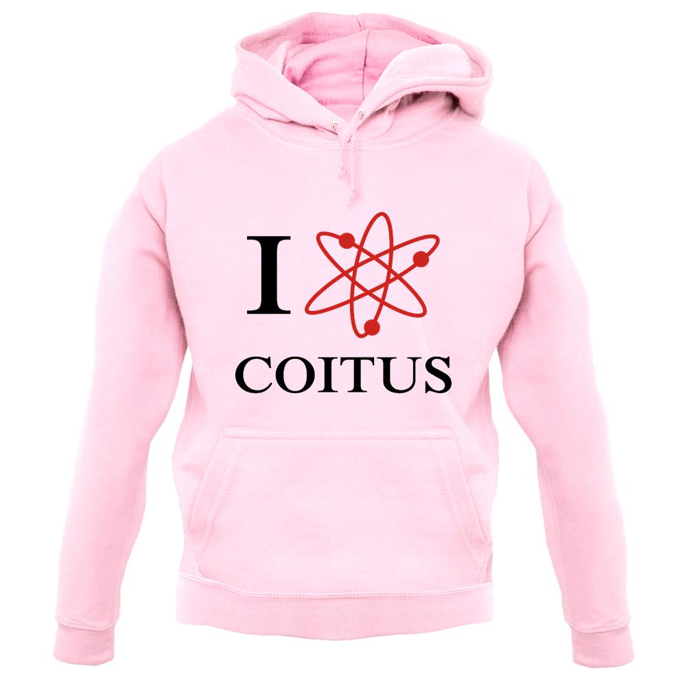 I Love Coitus unisex hoodie I Love Coitus unisex hoodie