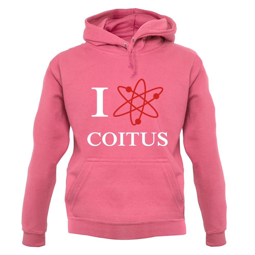 I Love Coitus unisex hoodie I Love Coitus unisex hoodie