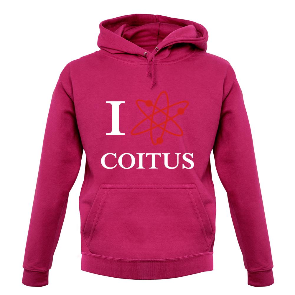 I Love Coitus unisex hoodie I Love Coitus unisex hoodie