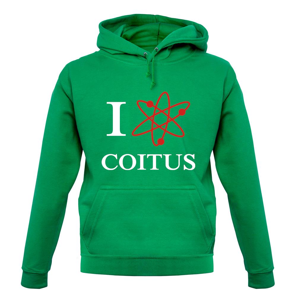 I Love Coitus unisex hoodie I Love Coitus unisex hoodie