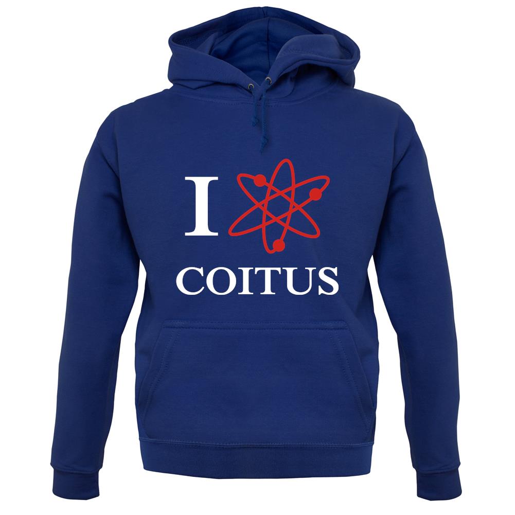 I Love Coitus unisex hoodie I Love Coitus unisex hoodie