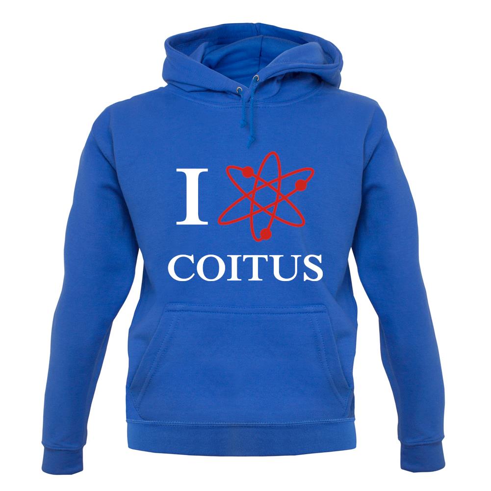 I Love Coitus unisex hoodie I Love Coitus unisex hoodie