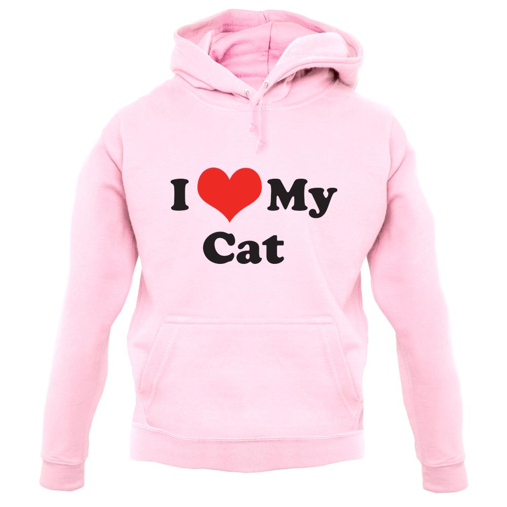 I Love My Cat unisex hoodie I Love My Cat unisex hoodie