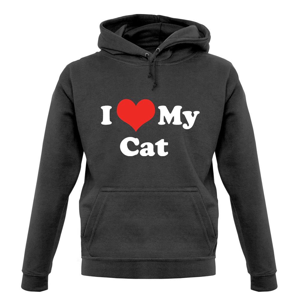 I Love My Cat unisex hoodie I Love My Cat unisex hoodie