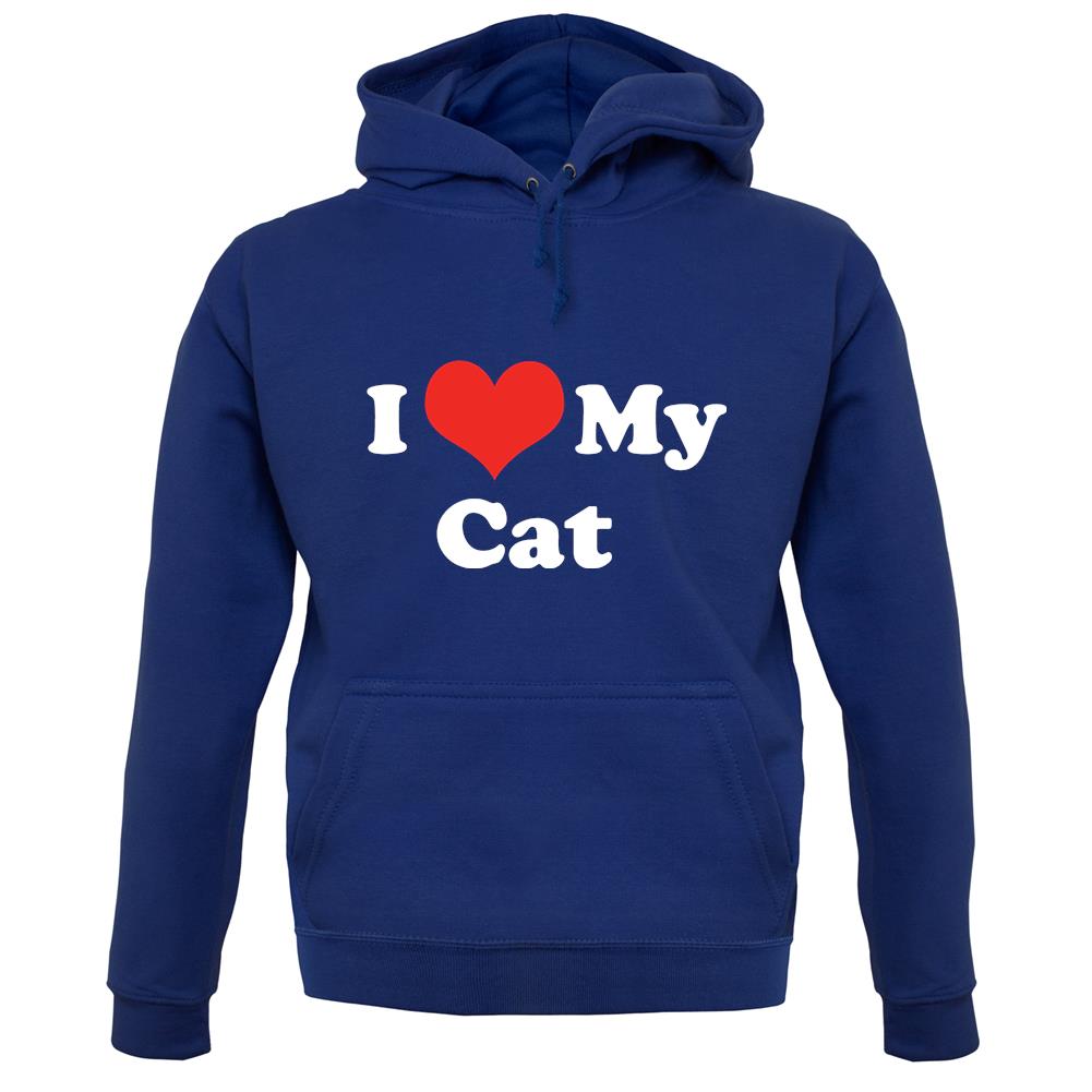 I Love My Cat unisex hoodie I Love My Cat unisex hoodie