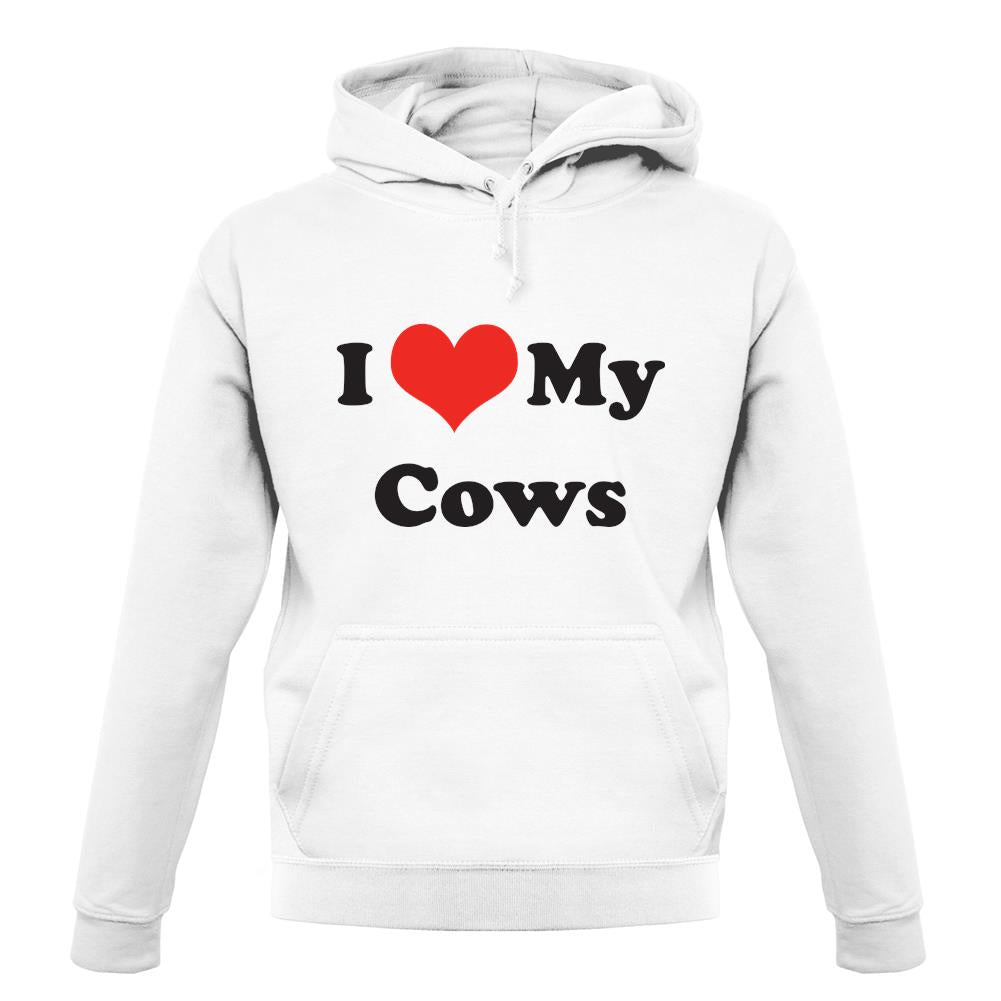 I Love My Cows unisex hoodie I Love My Cows unisex hoodie