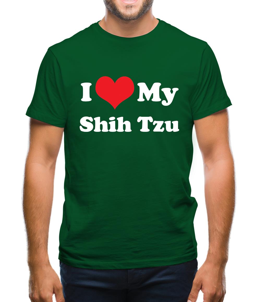 I Love My Shih Tzu Mens T-Shirt I Love My Shih Tzu Mens T-Shirt