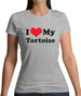 I Love My Tortoise Womens T-Shirt I Love My Tortoise Womens T-Shirt