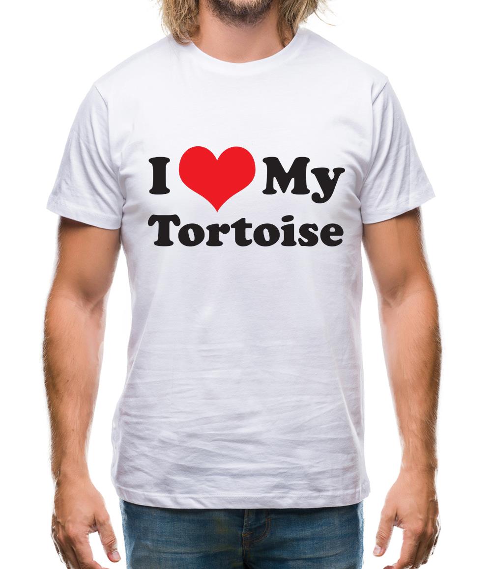 I Love My Tortoise Mens T-Shirt I Love My Tortoise Mens T-Shirt