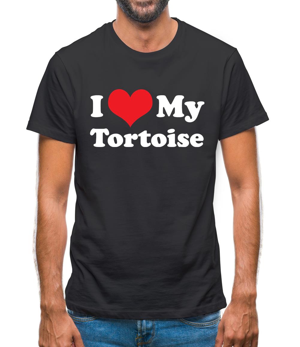 I Love My Tortoise Mens T-Shirt I Love My Tortoise Mens T-Shirt