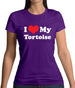 I Love My Tortoise Womens T-Shirt I Love My Tortoise Womens T-Shirt