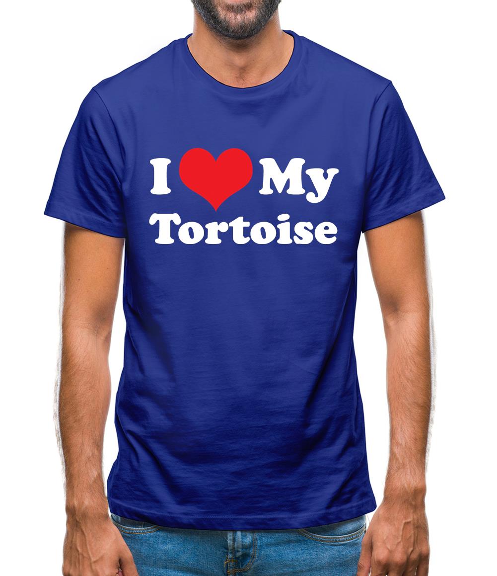 I Love My Tortoise Mens T-Shirt I Love My Tortoise Mens T-Shirt