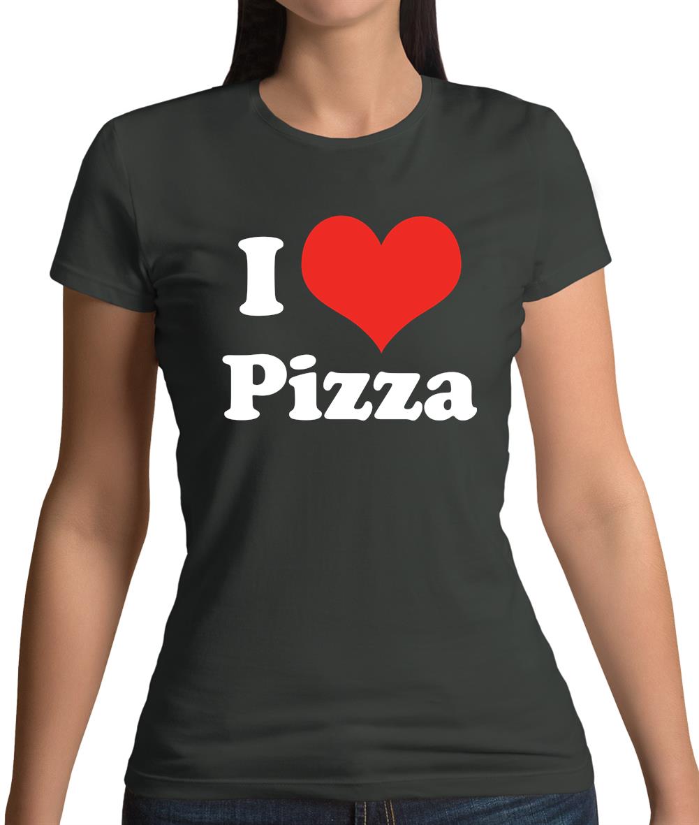 I Love Pizza Womens T-Shirt I Love Pizza Womens T-Shirt