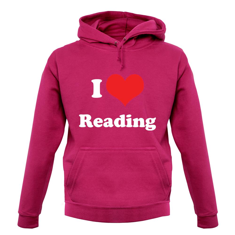 I Love Reading unisex hoodie I Love Reading unisex hoodie