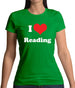 I Love Reading Womens T-Shirt I Love Reading Womens T-Shirt