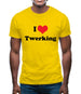 I Love Twerking Mens T-Shirt I Love Twerking Mens T-Shirt
