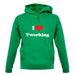 I Love Twerking unisex hoodie I Love Twerking unisex hoodie