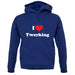 I Love Twerking unisex hoodie I Love Twerking unisex hoodie