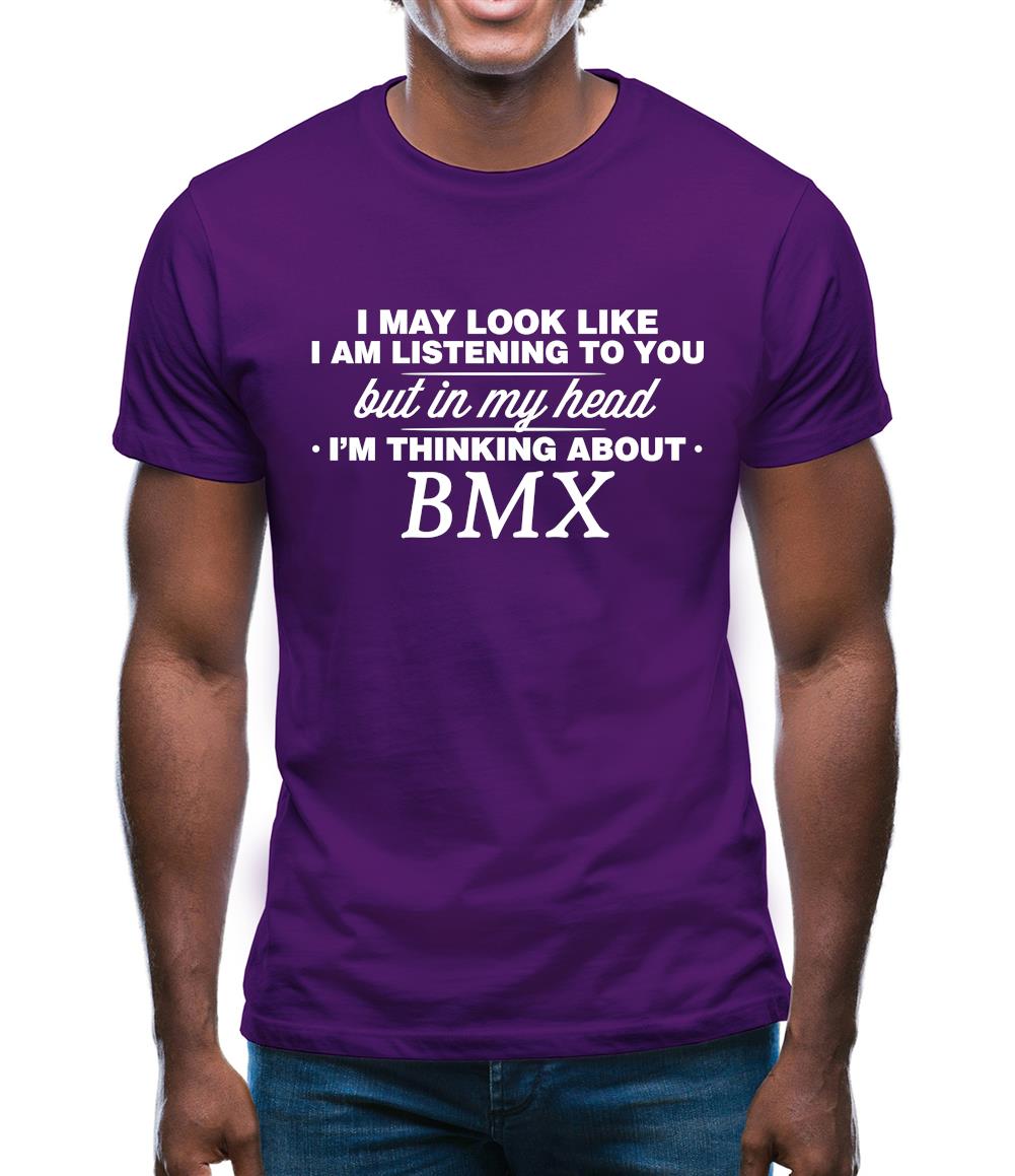 In My Head I'm Bmx Mens T-Shirt In My Head I'm Bmx Mens T-Shirt