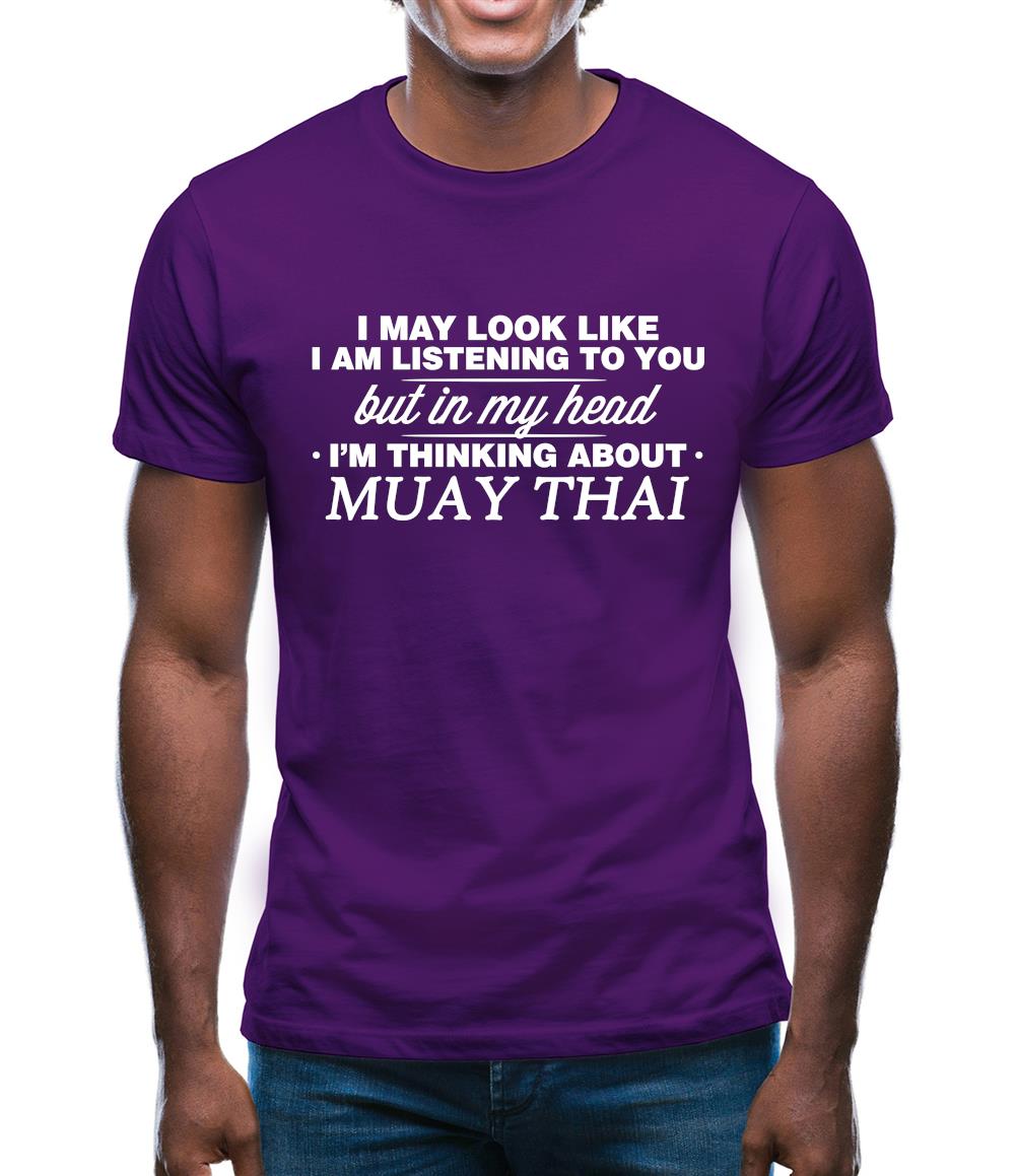 In My Head I'm Muay Thai Mens T-Shirt In My Head I'm Muay Thai Mens T-Shirt