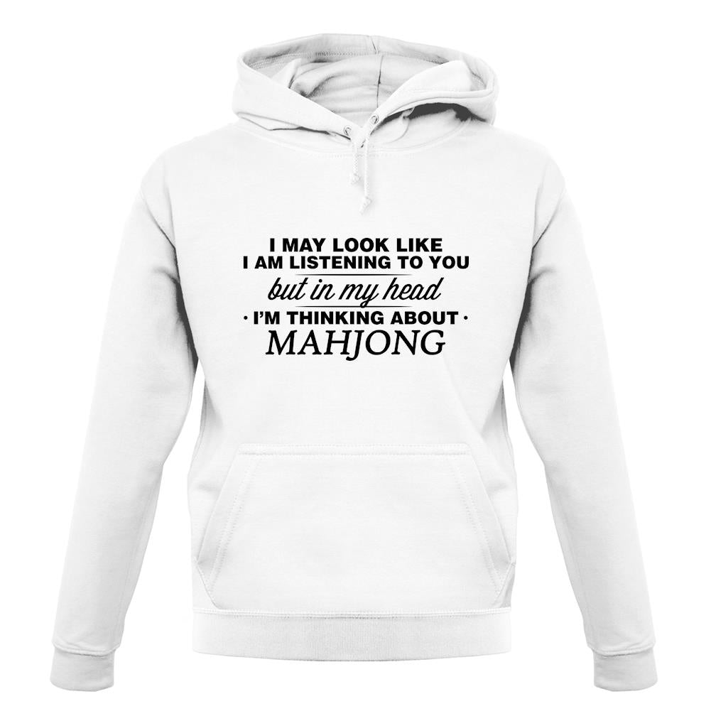 In My Head I'm Mahjong unisex hoodie In My Head I'm Mahjong unisex hoodie