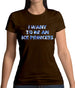 I Want To Be An Ice Princess Womens T-Shirt I Want To Be An Ice Princess Womens T-Shirt