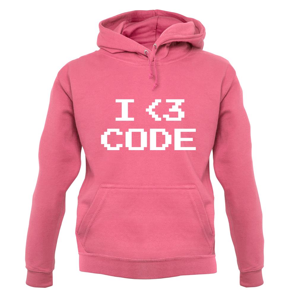 I Heart Code unisex hoodie I Heart Code unisex hoodie