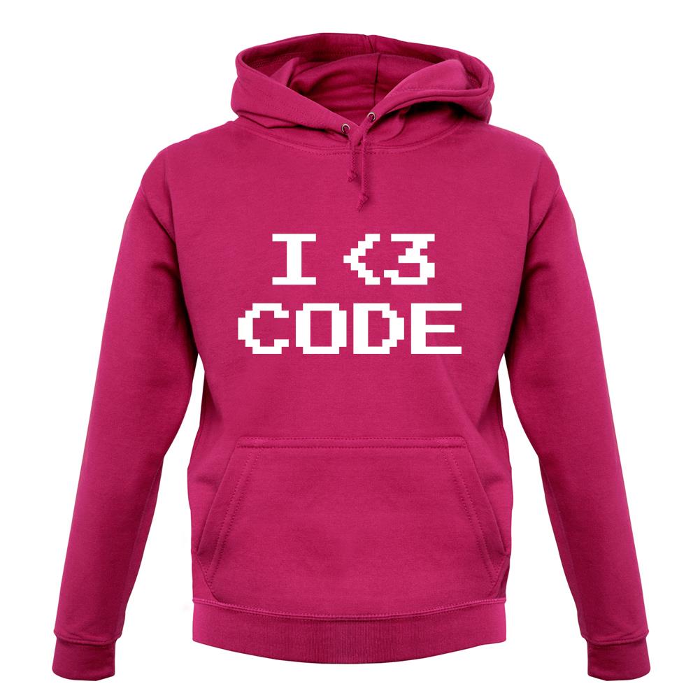 I Heart Code unisex hoodie I Heart Code unisex hoodie