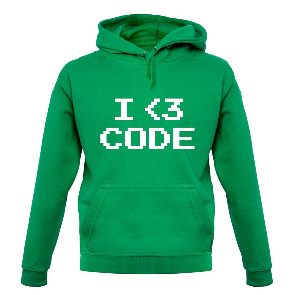 I Heart Code unisex hoodie I Heart Code unisex hoodie
