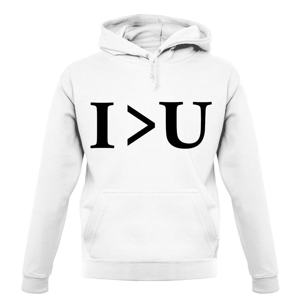 I Greater Than U unisex hoodie I Greater Than U unisex hoodie