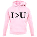 I Greater Than U unisex hoodie I Greater Than U unisex hoodie