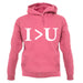 I Greater Than U unisex hoodie I Greater Than U unisex hoodie