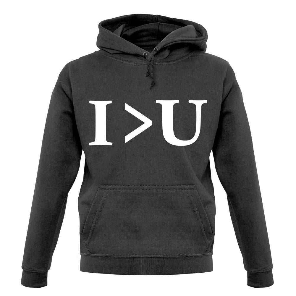 I Greater Than U unisex hoodie I Greater Than U unisex hoodie