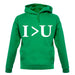 I Greater Than U unisex hoodie I Greater Than U unisex hoodie