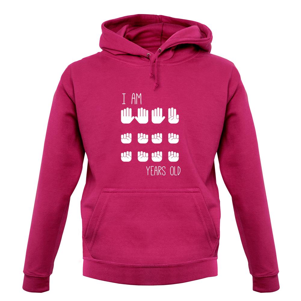 I Am 18 Years Old (Hands) unisex hoodie I Am 18 Years Old (Hands) unisex hoodie