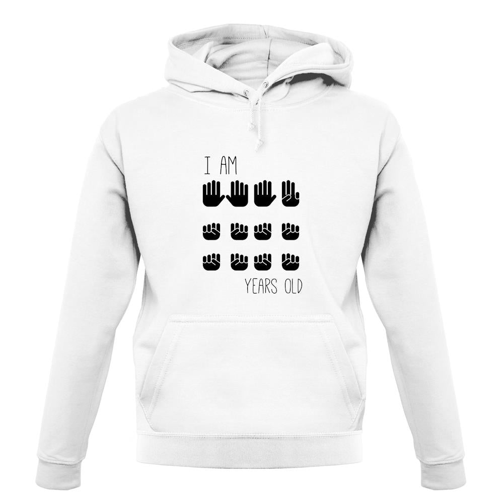I Am 18 Years Old (Hands) unisex hoodie I Am 18 Years Old (Hands) unisex hoodie