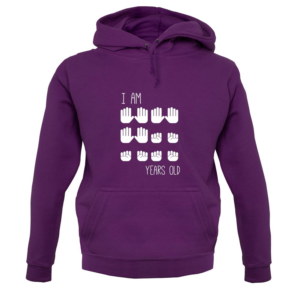 I Am 30 Years Old (Hands) unisex hoodie I Am 30 Years Old (Hands) unisex hoodie