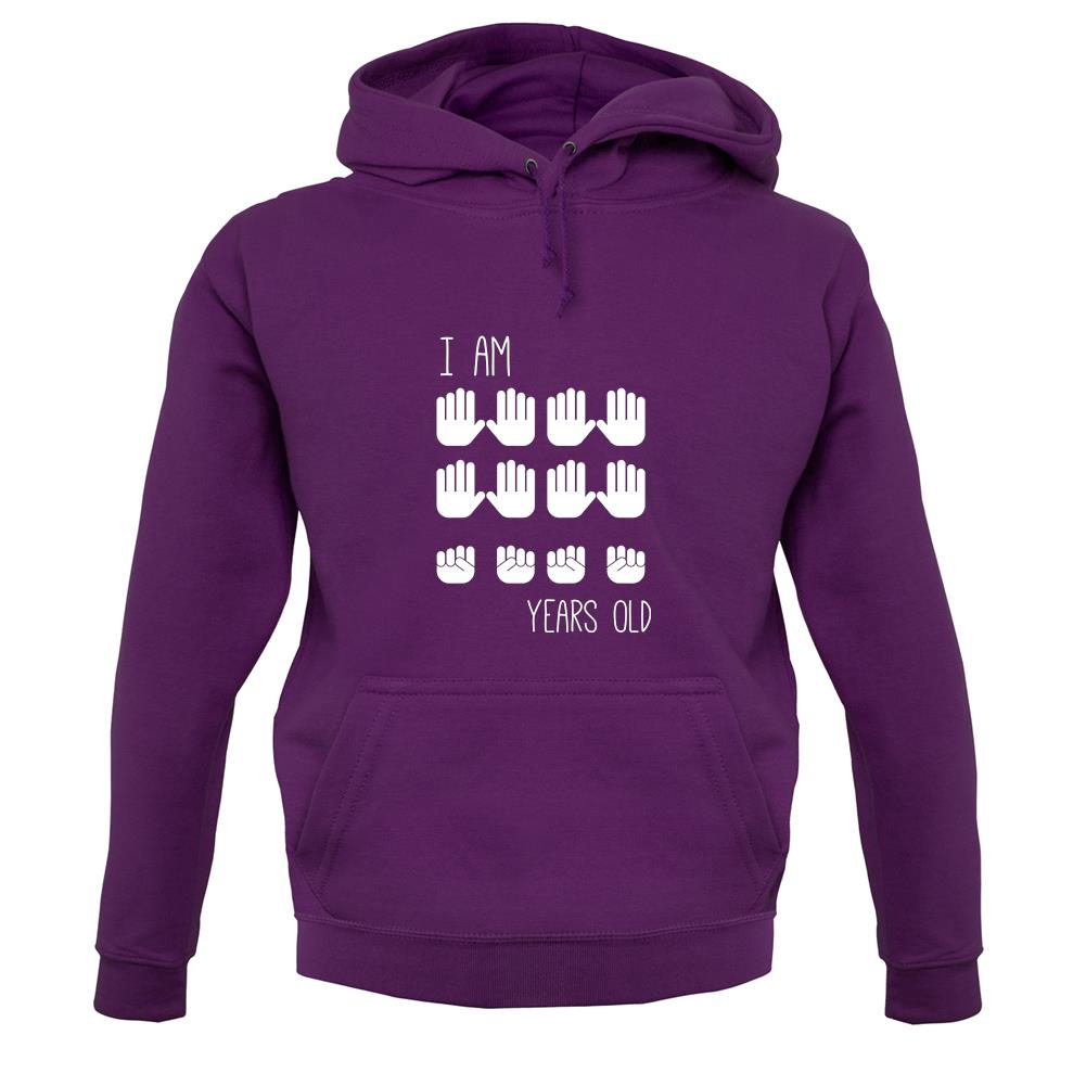 I Am 40 Years Old (Hands) unisex hoodie I Am 40 Years Old (Hands) unisex hoodie