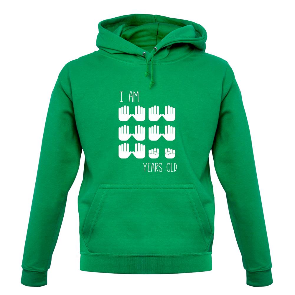 I Am 50 Years Old (Hands) unisex hoodie I Am 50 Years Old (Hands) unisex hoodie
