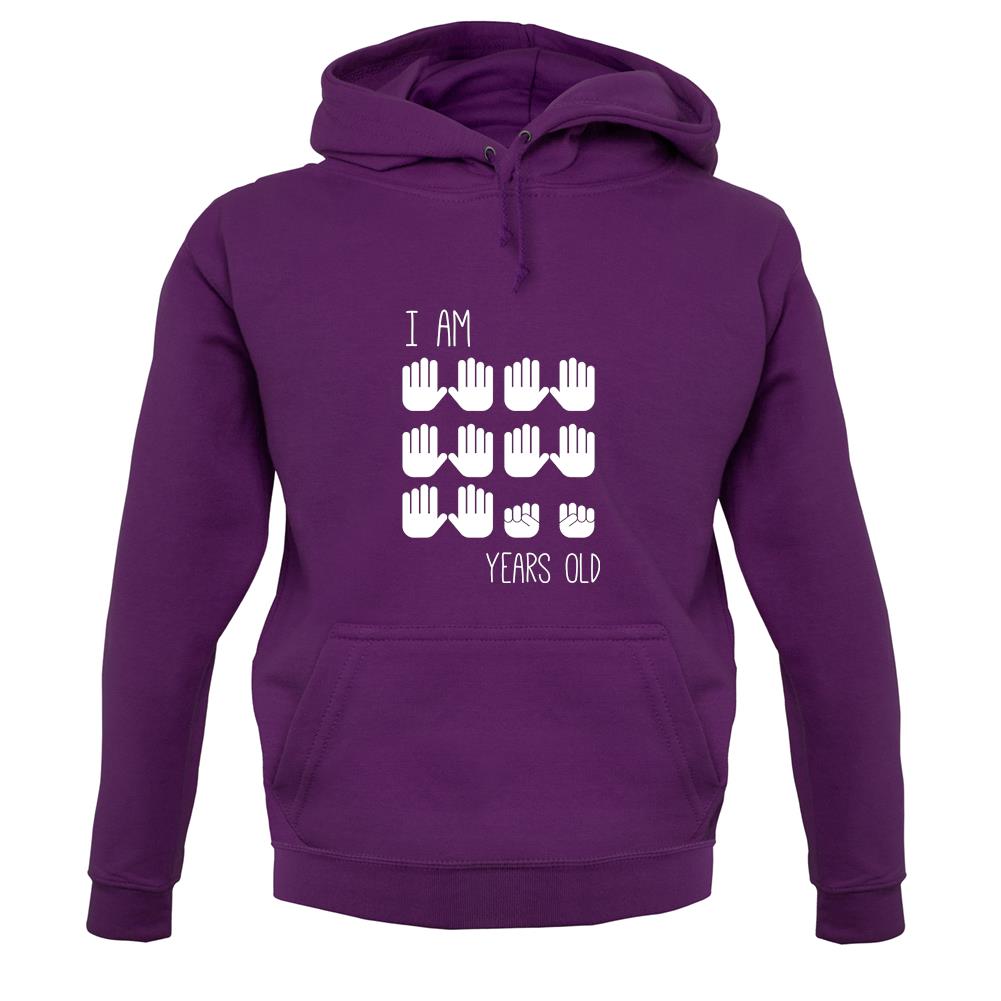 I Am 50 Years Old (Hands) unisex hoodie I Am 50 Years Old (Hands) unisex hoodie