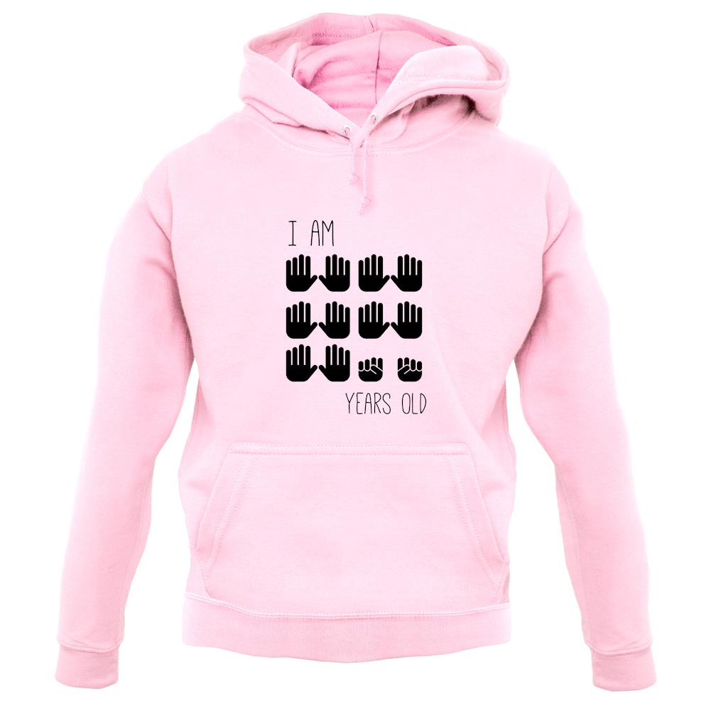 I Am 50 Years Old (Hands) unisex hoodie I Am 50 Years Old (Hands) unisex hoodie
